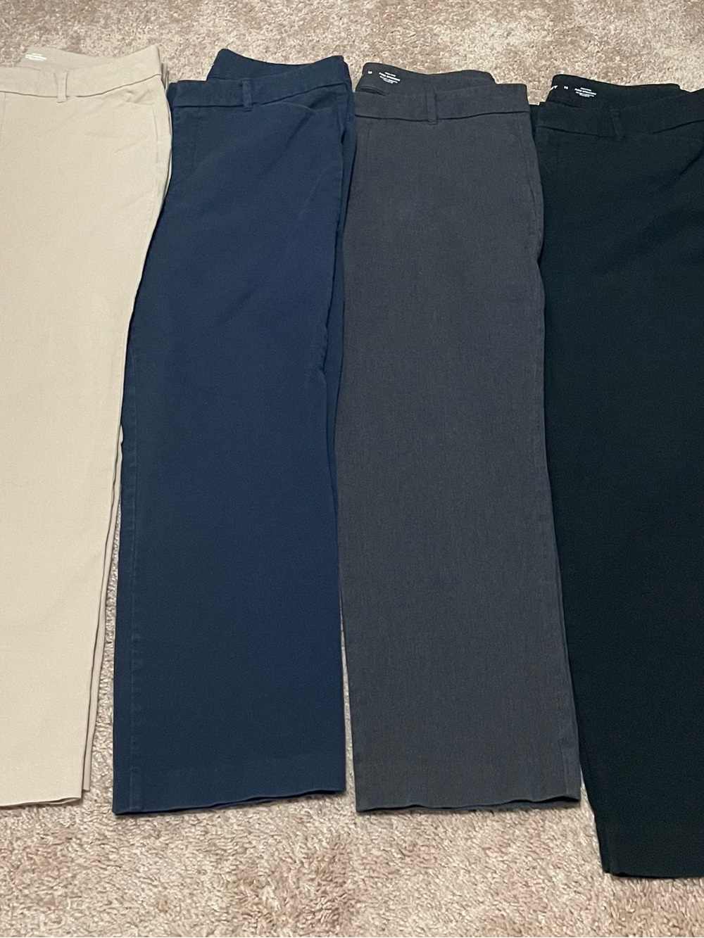 Old Navy Women’s High Rise Ankle Straight Pixie Pants - Bundle 4 x $20